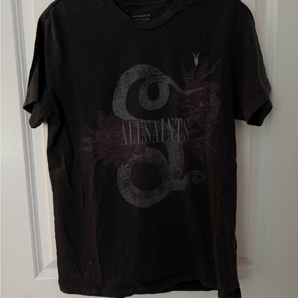 All Saints | Graphic T-Shirt | Soft & Loose Fabric